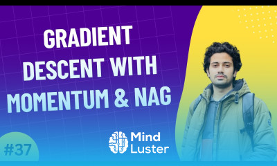 37 Gradient Descent with Momentum NAG Optimization in Machine Learning Bangla