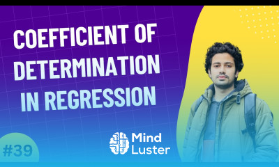 39 Coefficient of Determination in Regression Analysis Mathematics for AI Data Science Bangla