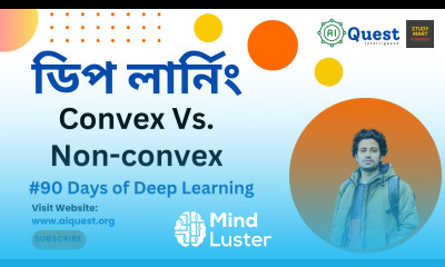 14 Convex and Non Convex Cost Functions in Machine Learning Bangla 90 Days of Deep Learning