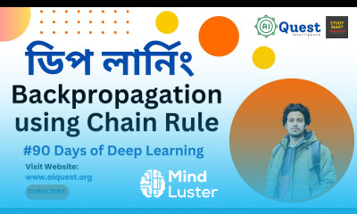 11 Backpropagation using Chain Rule Bangla 90 Days of Deep Learning aiquest