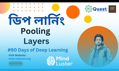 32 Pooling Layer Flatten Layer Dense Layer Convolutional Neural Network CNN Bangla Course
