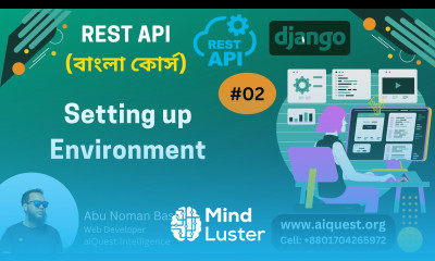 02 Python Django REST Framework Bangla How to Setup Environment for Django REST Framework