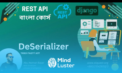 09 Python RestAPI Bangla Tutorial How DeSerializer Works in Django Rest API Coding Part 2