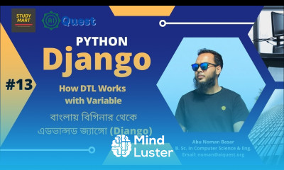 13 Django Bangla Tutorials How Django Template Language DTL Works with Variable Python Django