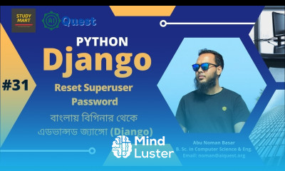 31 Django Bangla Tutorials How to Reset Superuser Password for Admin Panel in Django