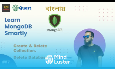 07 MongoDB Crash Course in Bangla Create Delete Collection Delete Database in MongoDB
