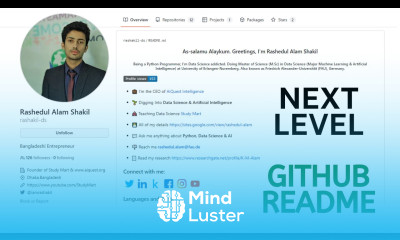 Next Level GitHub Profile Customize your GitHub Profile Professional GitHub Readme Generator