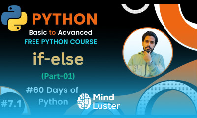 Day 7 1 60 Days of Python If Elif Else Conditional Statements Part 01 Python Bangla Tutorial