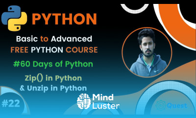 Day 22  60 Days of Python Zip in Python Python Bangla Tutorials Full Course