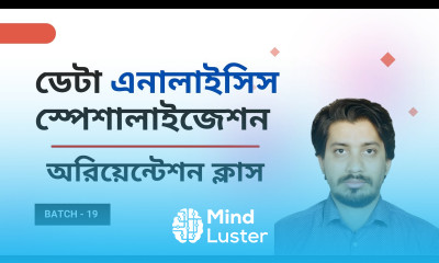 Learn Data Analytics in Bangladesh Online Live Data Analysis Specialization