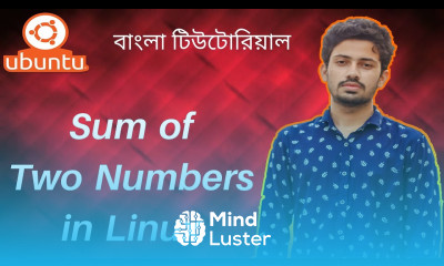 5 Ubuntu Linux Bangla Tutorial for Beginners Sum of Two Numbers in Linux