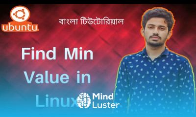 19 Ubuntu Linux Bangla Tutorial for Beginners Find Min Value in Linux