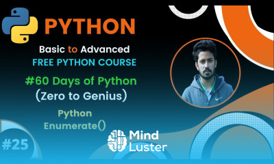 Day 25 60 Days of Python Enumerate More on Unpacking in Python