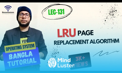 Part 5 35 Least Recently Used LRU Page Replacement Algorithm OS বাংলা টিউটোরিয়াল