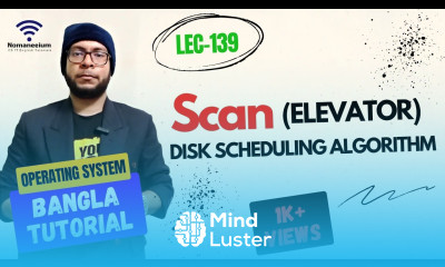 Part 6 8 SCAN Algorithm Elevator Algorithm OS বাংলা টিউটোরিয়াল