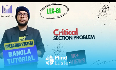 Part 3 8 Critical Section Problem Part1 OS বাংলা টিউটোরিয়াল
