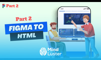 Figma To Html পার্ট ২ । How to Convert Figma Into HTML CSS JS Bootstrap Landing Page Design