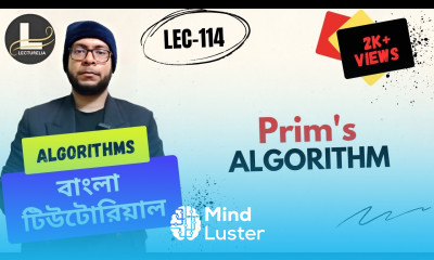  Prim s Algorithm বাংলা টিউটোরিয়াল Lecturelia 