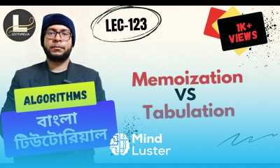  Memoization VS Tabulation বাংলা টিউটোরিয়াল Lecturelia 