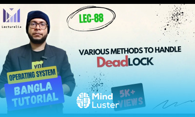 Part 4 6 Various Methods to Handle Deadlock Part1 OS বাংলা টিউটোরিয়াল