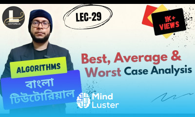  Best Average and Worst Case Analysis বাংলা টিউটোরিয়াল Lecturelia 