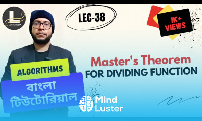  Master s Theorem for Dividing Function Part 1 বাংলা টিউটোরিয়াল Lecturelia 