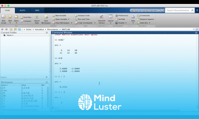 Learn MATLAB Episode 3 Basic Arithmetic
