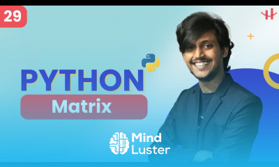 29 Python Matrix Bangla Tutorial 2023