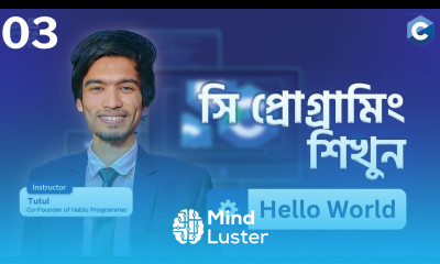 3 C Programming Hello World Bangla Tutorial