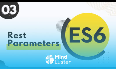 3 Rest Parameters in ES6 JavaScript Bangla Tutorial