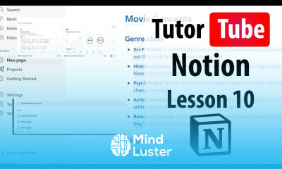 Notion Lesson 10 Renaming a Page