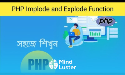 PHP Implode and Explode Function Bangla