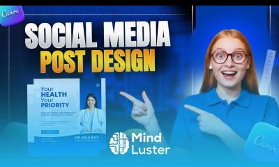 How to Design a Facebook Ad Post in Canva Canva Social Media Post Design Bangla
