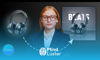 How to Make Headphone Poster in Canva Canva Graphic Design Bangla Product Poster Design in Canva