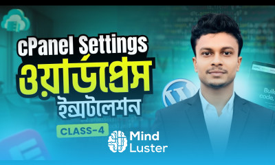 cPanel Full Setup WordPress Installation Guide Beginner Website Tutorial Bangla Class 4