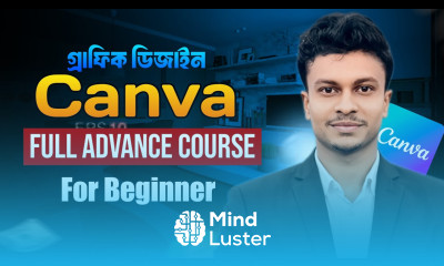Canva Graphic Design Full Course Bangla 2025  Graphic Design for Beginners