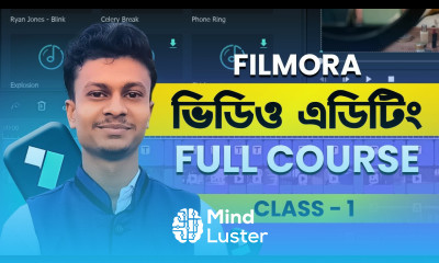 Filmora Video Editing Full Course in Bengali Wondershare Filmora Full course Bangla 2024