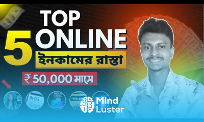 Top 5 Best ways to make money online 2024 How to make money online without investment Bangla