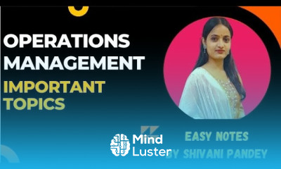 Operations management important questions Important topics of operations management bbasem3 bba