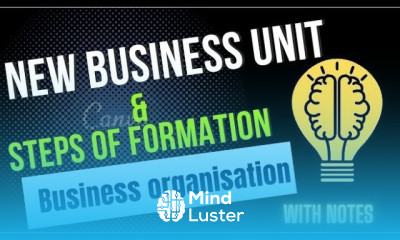 Business organisation unit 2 Business unit Steps of establishing a business bbabcom bbasem1