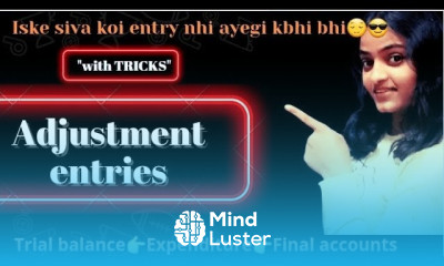 Final accounts in Hindi Adjustment entries accounting Capital and revenue expenditure bbabcom