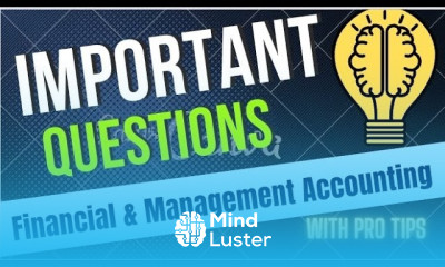 Important questions of accounting Financial accounting important questions cost accounting imp
