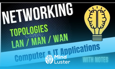 Networking in computer Types of networks Network topology in hindi LAN MAN WAN bca bbabcom