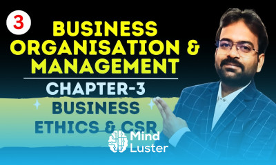 Business Environment Part 3 Chapter 3 Business Organisation Management Sem 1 CWG for BCOM