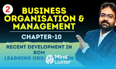 Recent Development Part 2 Chapter 10 Learning Organisation Business Organisation Management