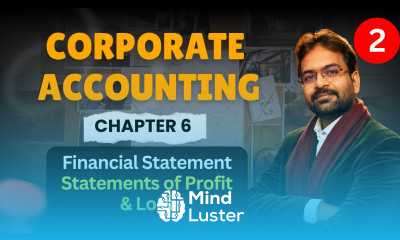 Financial Statements of a Company Statement of Profit Loss Corporate Accounting chapter 6