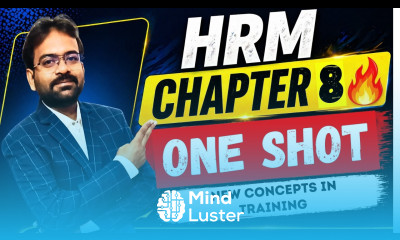 Human Resource Management Chapter 8 One Shot New Concepts in Training CWG for BCOM
