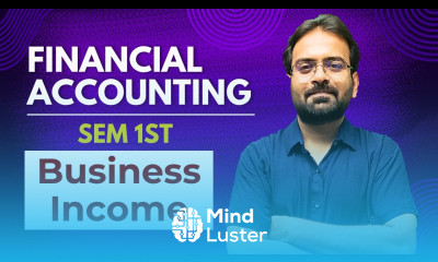 Business Income Financial Accounting BCOM BBA Semester 1st 2024 CWG for BCOM