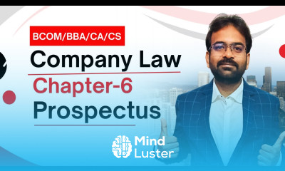 Prospectus Company Law Chapter 6 CWG for BCOM