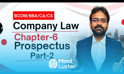 Prospectus part 2 Company Law Chapter 6 CWG for BCOM